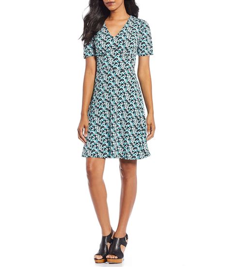 michael kors carnation print dress|Women's Designer Dresses .